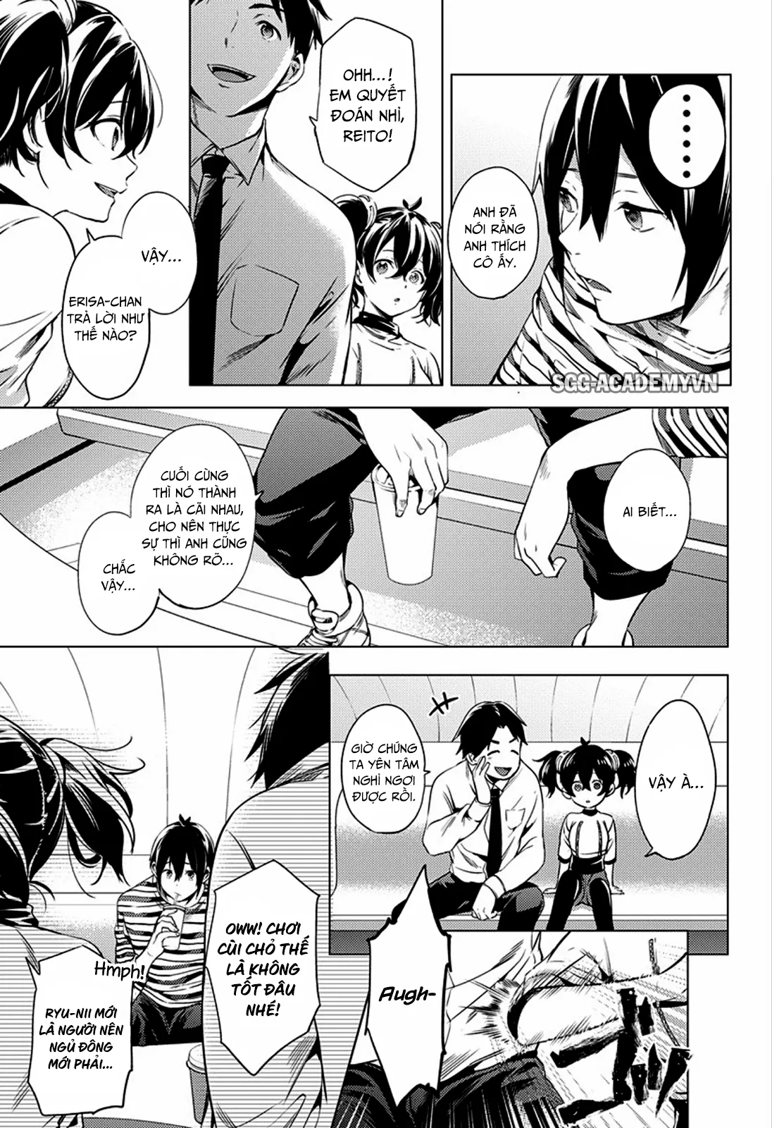 HentaiVN.net - Ảnh 14 - Dàn Harem Cuối Cùng [Shumatsu no harem; World's End Harem; 終末のハーレム] - Chap 1