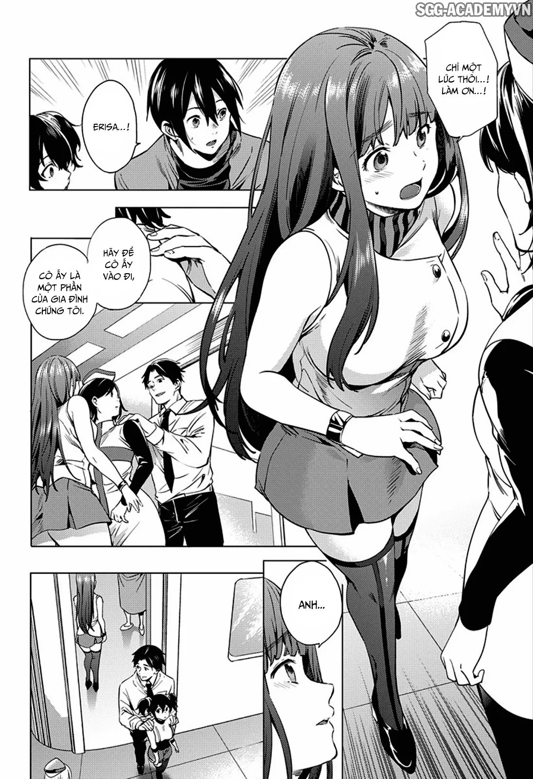 HentaiVN.net - Ảnh 21 - Dàn Harem Cuối Cùng [Shumatsu no harem; World's End Harem; 終末のハーレム] - Chap 1