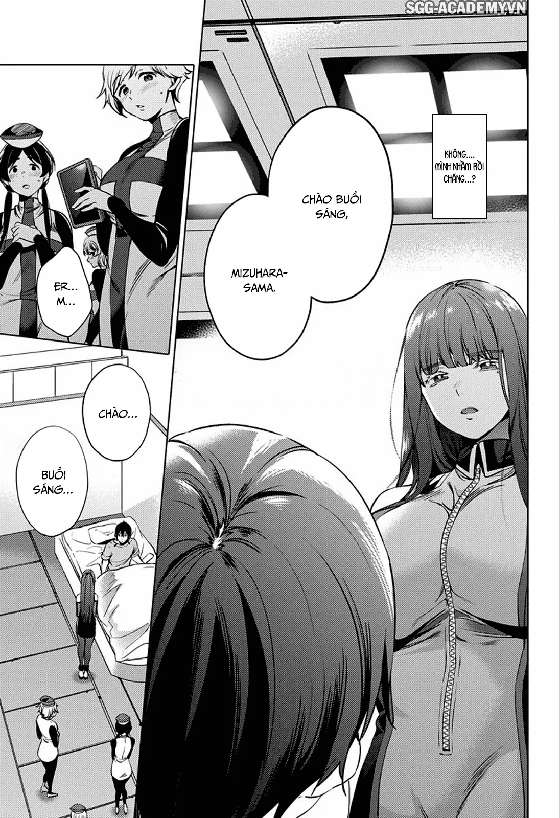 HentaiVN.net - Ảnh 30 - Dàn Harem Cuối Cùng [Shumatsu no harem; World's End Harem; 終末のハーレム] - Chap 1