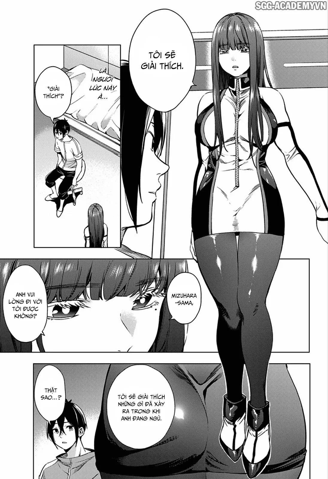 HentaiVN.net - Ảnh 34 - Dàn Harem Cuối Cùng [Shumatsu no harem; World's End Harem; 終末のハーレム] - Chap 1