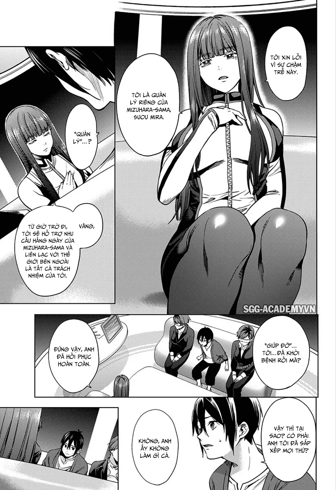 HentaiVN.net - Ảnh 36 - Dàn Harem Cuối Cùng [Shumatsu no harem; World's End Harem; 終末のハーレム] - Chap 1