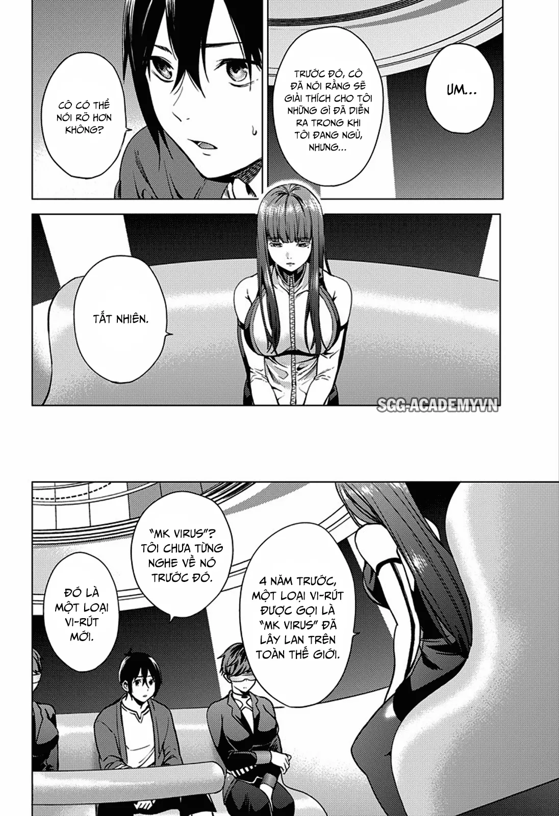 HentaiVN.net - Ảnh 37 - Dàn Harem Cuối Cùng [Shumatsu no harem; World's End Harem; 終末のハーレム] - Chap 1