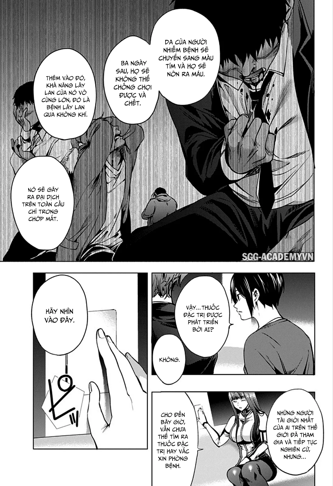 HentaiVN.net - Ảnh 38 - Dàn Harem Cuối Cùng [Shumatsu no harem; World's End Harem; 終末のハーレム] - Chap 1