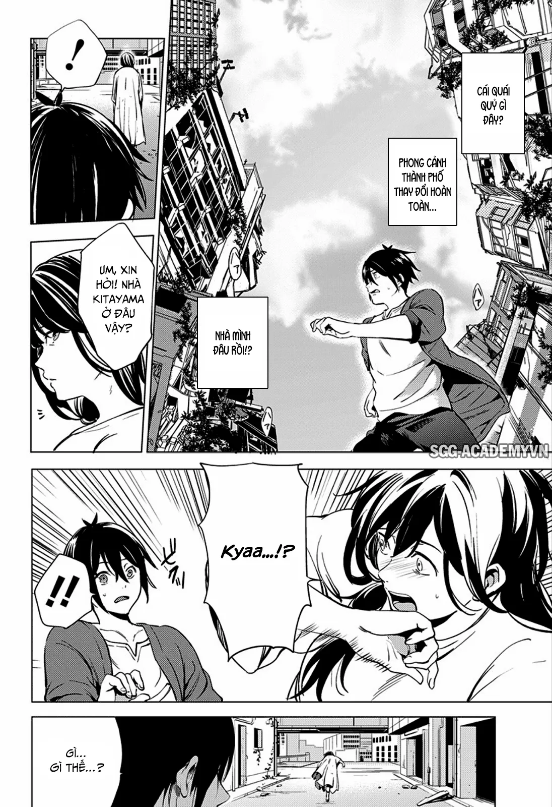 HentaiVN.net - Ảnh 41 - Dàn Harem Cuối Cùng [Shumatsu no harem; World's End Harem; 終末のハーレム] - Chap 1