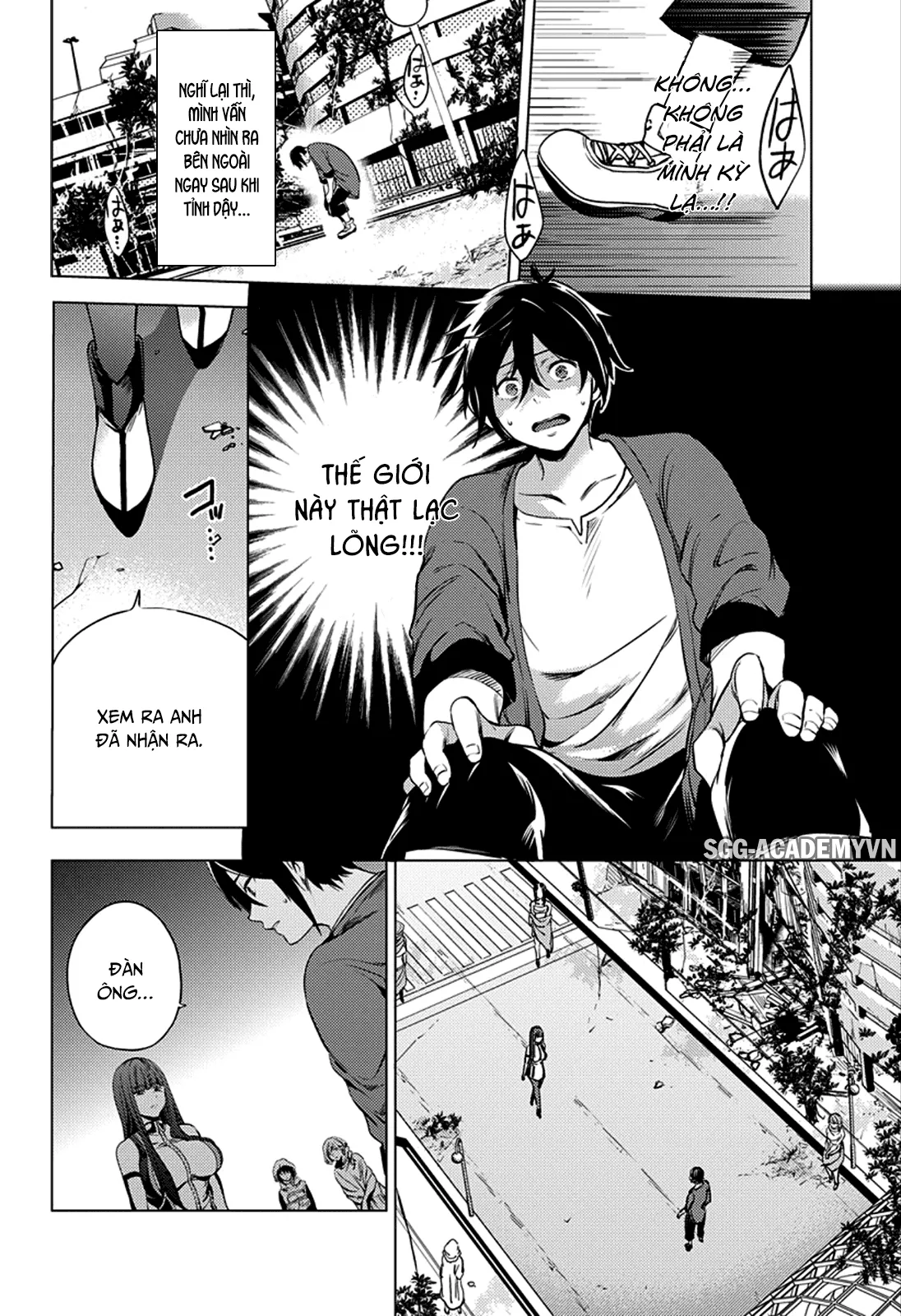 HentaiVN.net - Ảnh 43 - Dàn Harem Cuối Cùng [Shumatsu no harem; World's End Harem; 終末のハーレム] - Chap 1
