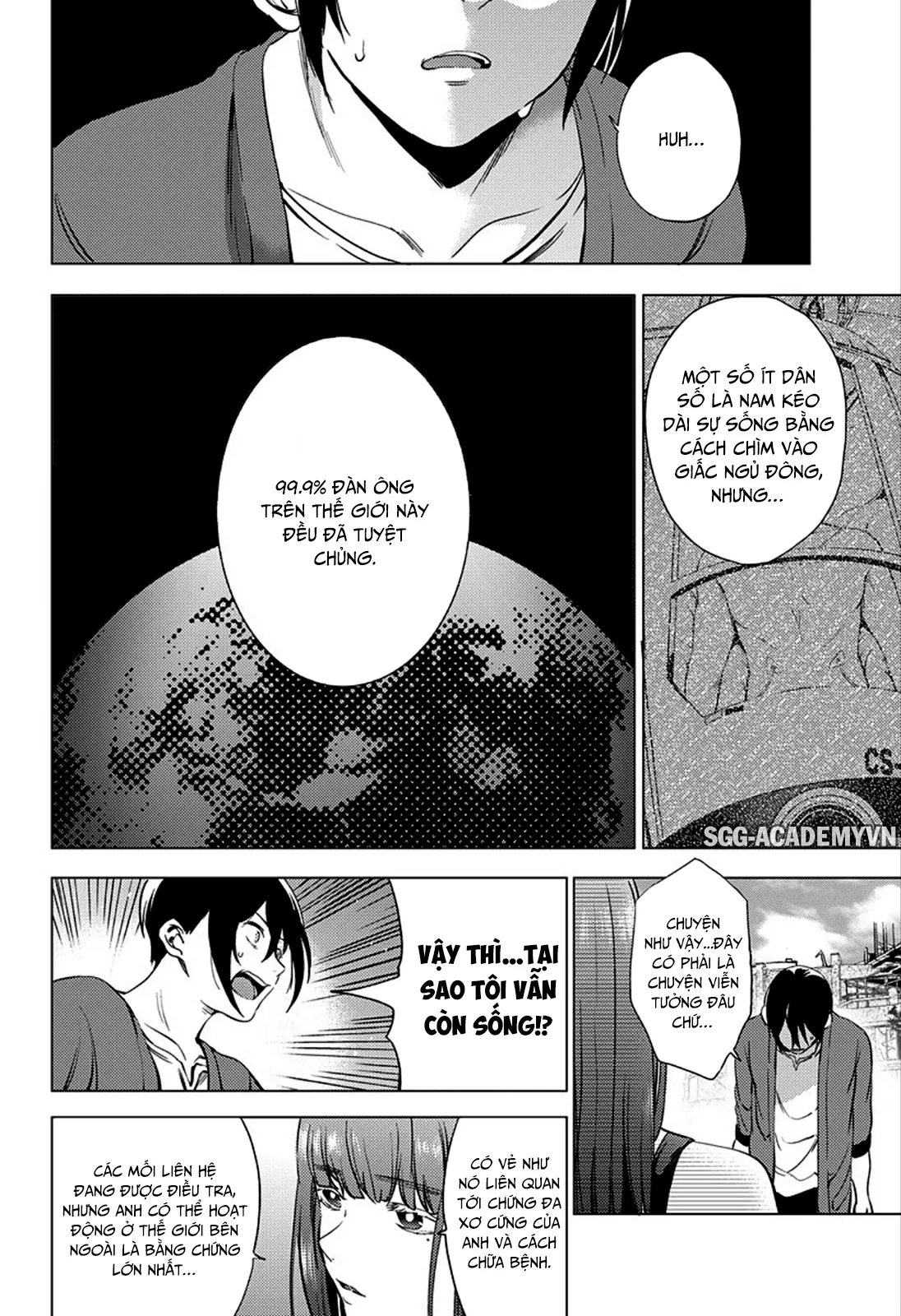 HentaiVN.net - Ảnh 45 - Dàn Harem Cuối Cùng [Shumatsu no harem; World's End Harem; 終末のハーレム] - Chap 1
