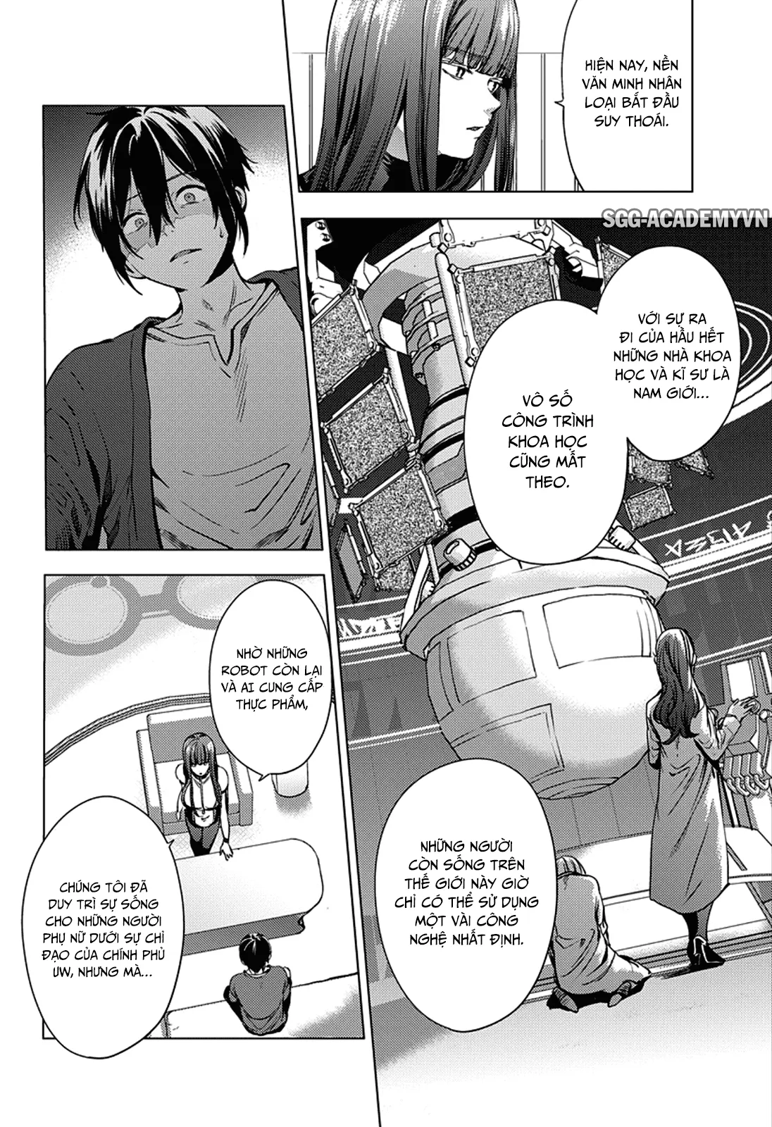 HentaiVN.net - Ảnh 10 - Dàn Harem Cuối Cùng [Shumatsu no harem; World's End Harem; 終末のハーレム] - Chap 2