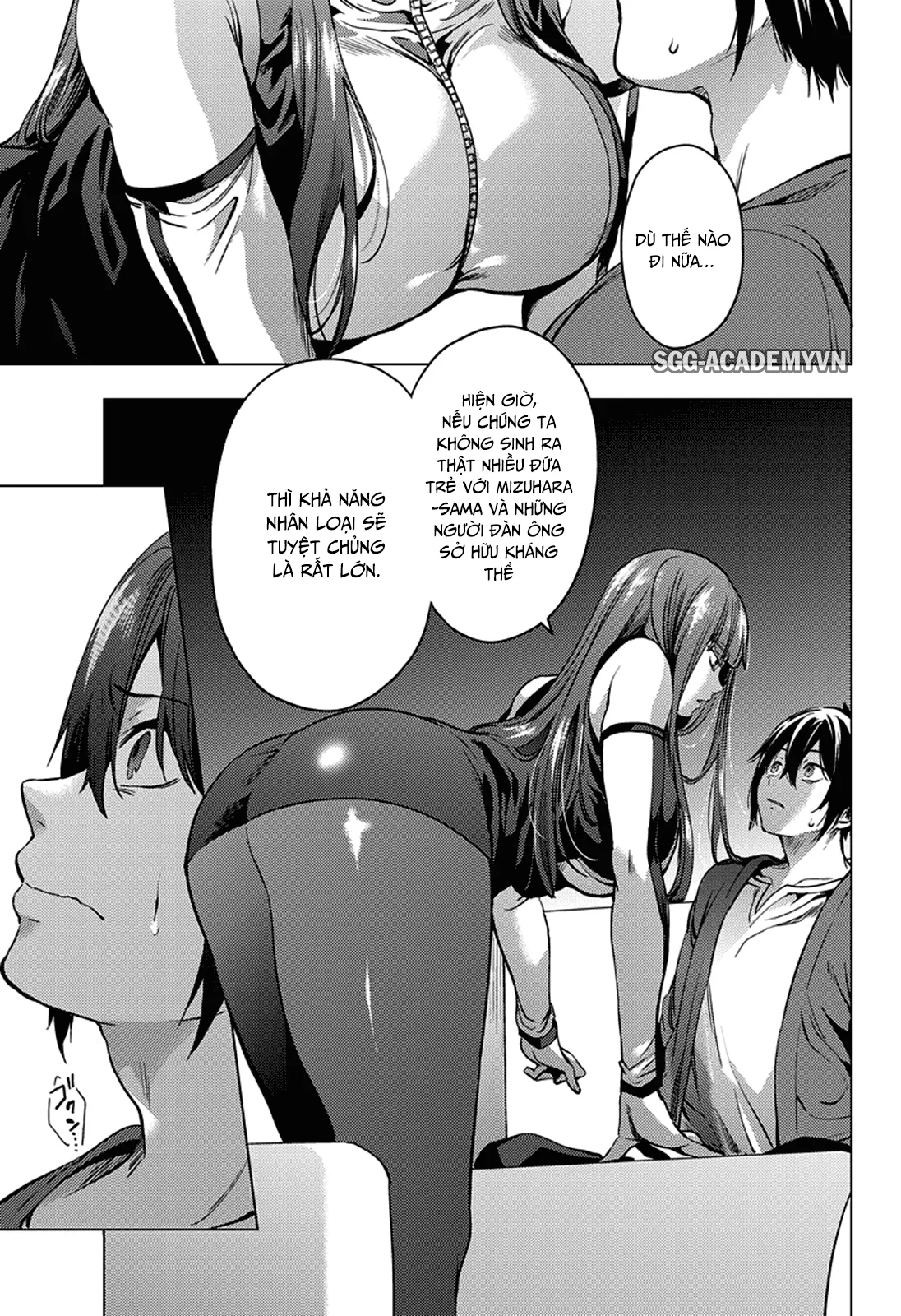 HentaiVN.net - Ảnh 11 - Dàn Harem Cuối Cùng [Shumatsu no harem; World's End Harem; 終末のハーレム] - Chap 2