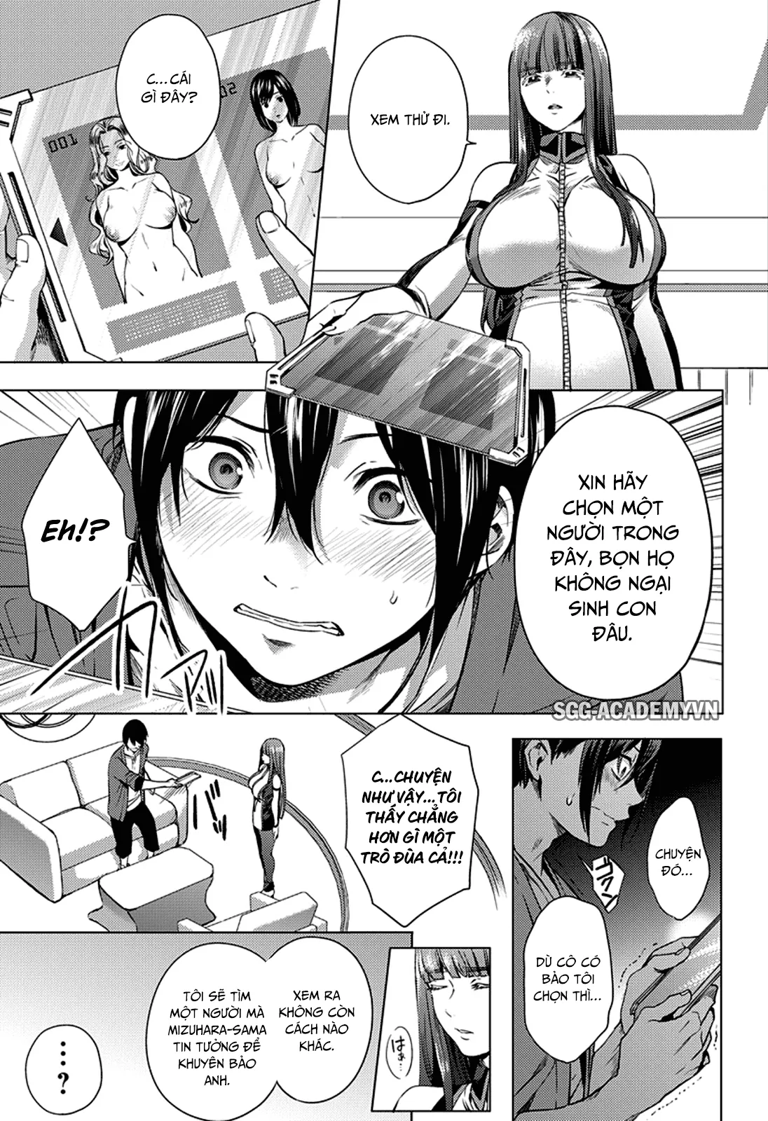 HentaiVN.net - Ảnh 13 - Dàn Harem Cuối Cùng [Shumatsu no harem; World's End Harem; 終末のハーレム] - Chap 2