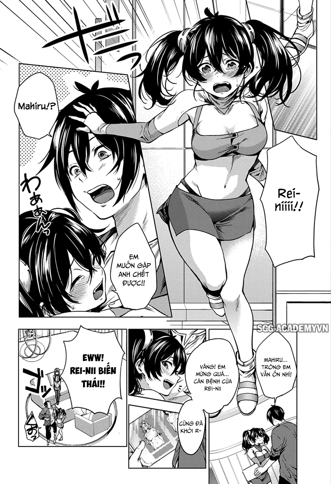 HentaiVN.net - Ảnh 14 - Dàn Harem Cuối Cùng [Shumatsu no harem; World's End Harem; 終末のハーレム] - Chap 2