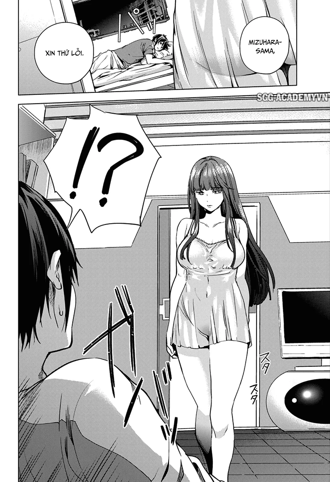 HentaiVN.net - Ảnh 26 - Dàn Harem Cuối Cùng [Shumatsu no harem; World's End Harem; 終末のハーレム] - Chap 2
