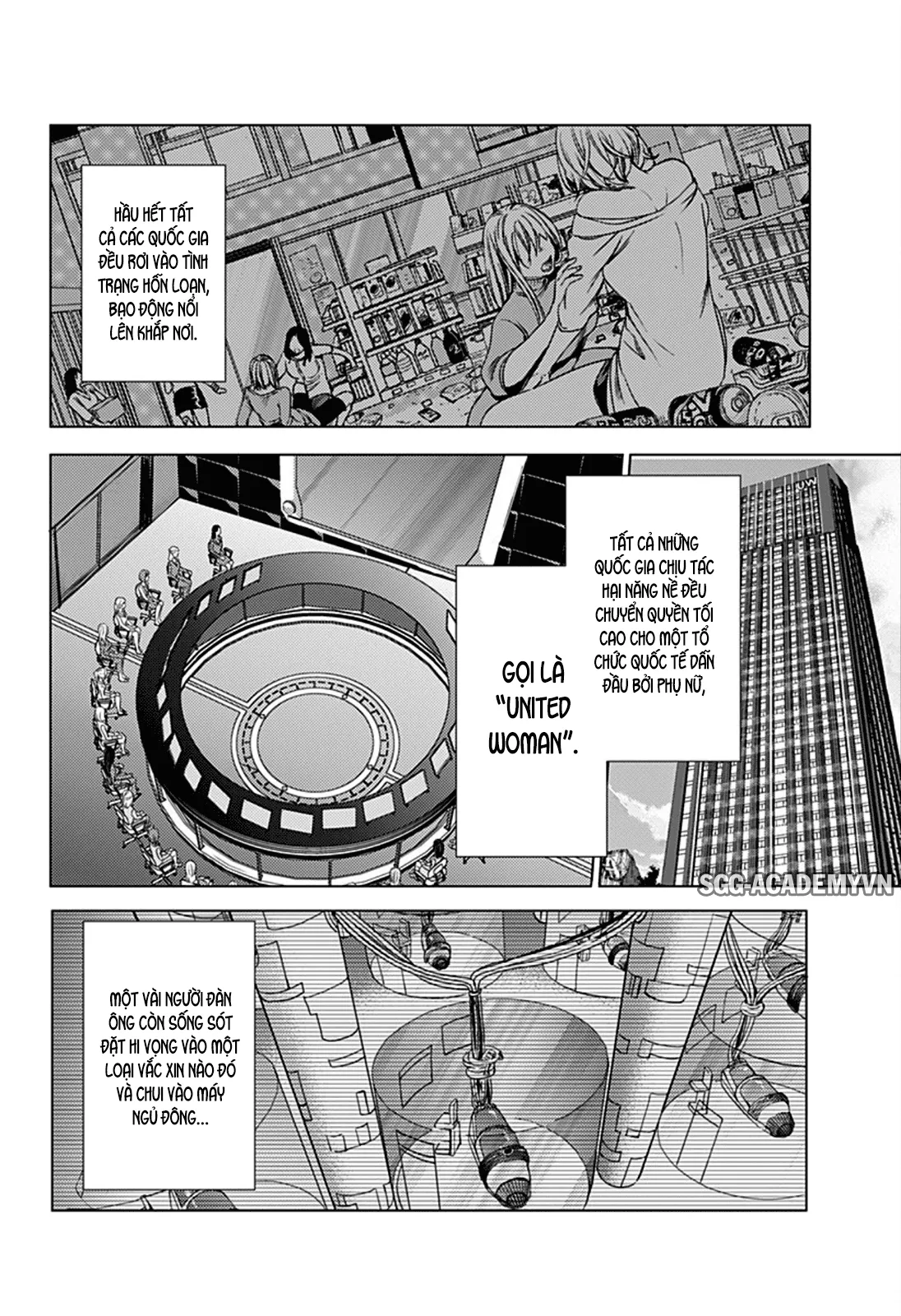 HentaiVN.net - Ảnh 4 - Dàn Harem Cuối Cùng [Shumatsu no harem; World's End Harem; 終末のハーレム] - Chap 2