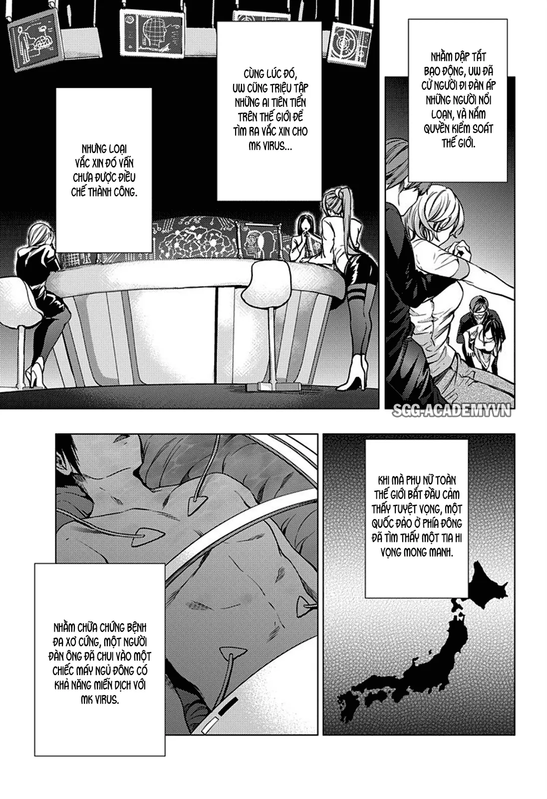 HentaiVN.net - Ảnh 5 - Dàn Harem Cuối Cùng [Shumatsu no harem; World's End Harem; 終末のハーレム] - Chap 2