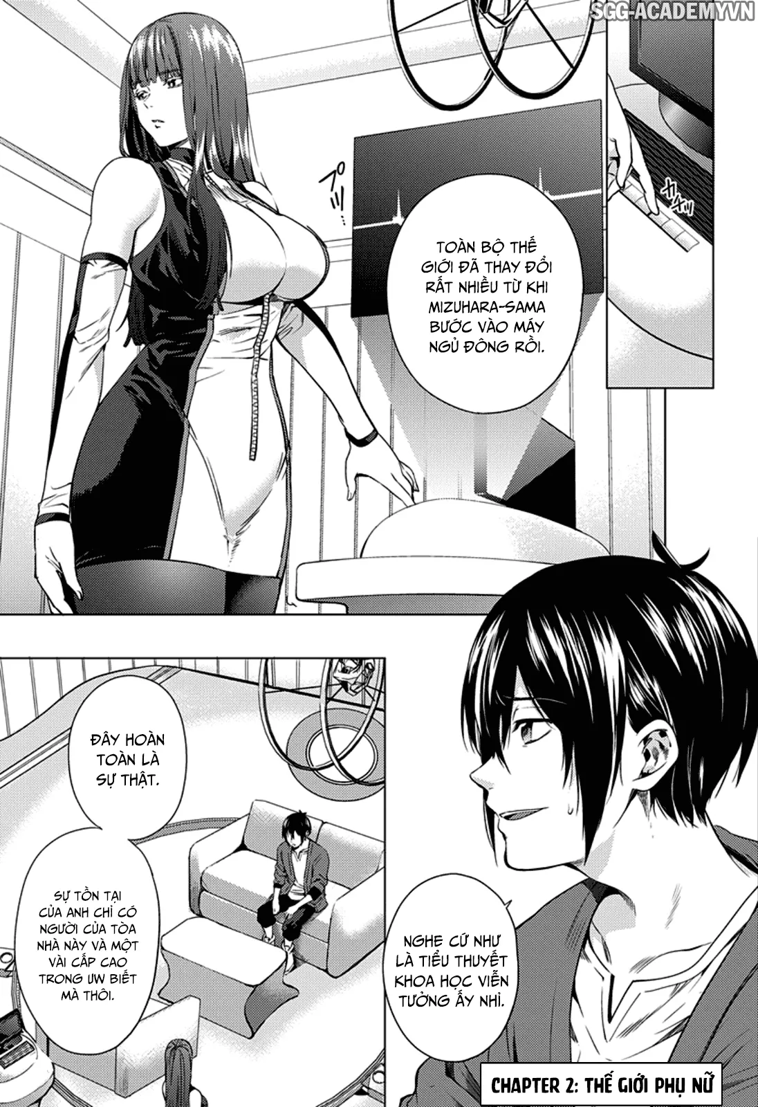 HentaiVN.net - Ảnh 7 - Dàn Harem Cuối Cùng [Shumatsu no harem; World's End Harem; 終末のハーレム] - Chap 2