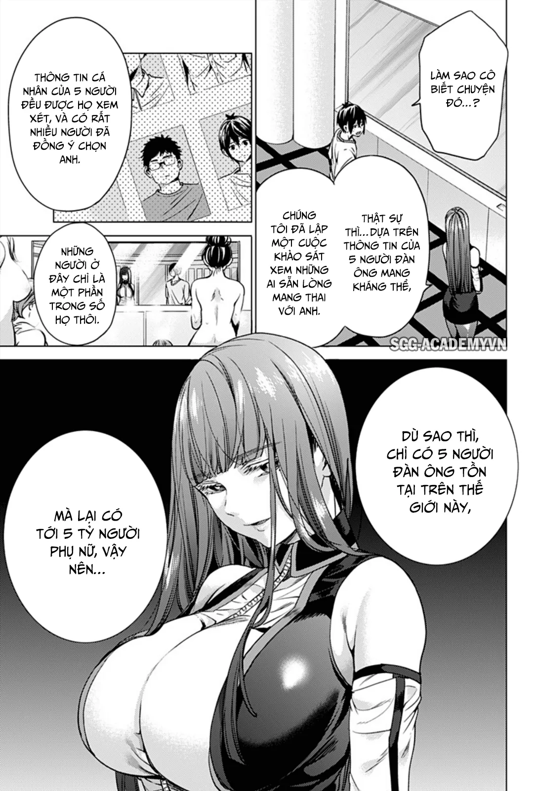 HentaiVN.net - Ảnh 14 - Dàn Harem Cuối Cùng [Shumatsu no harem; World's End Harem; 終末のハーレム] - Chap 3