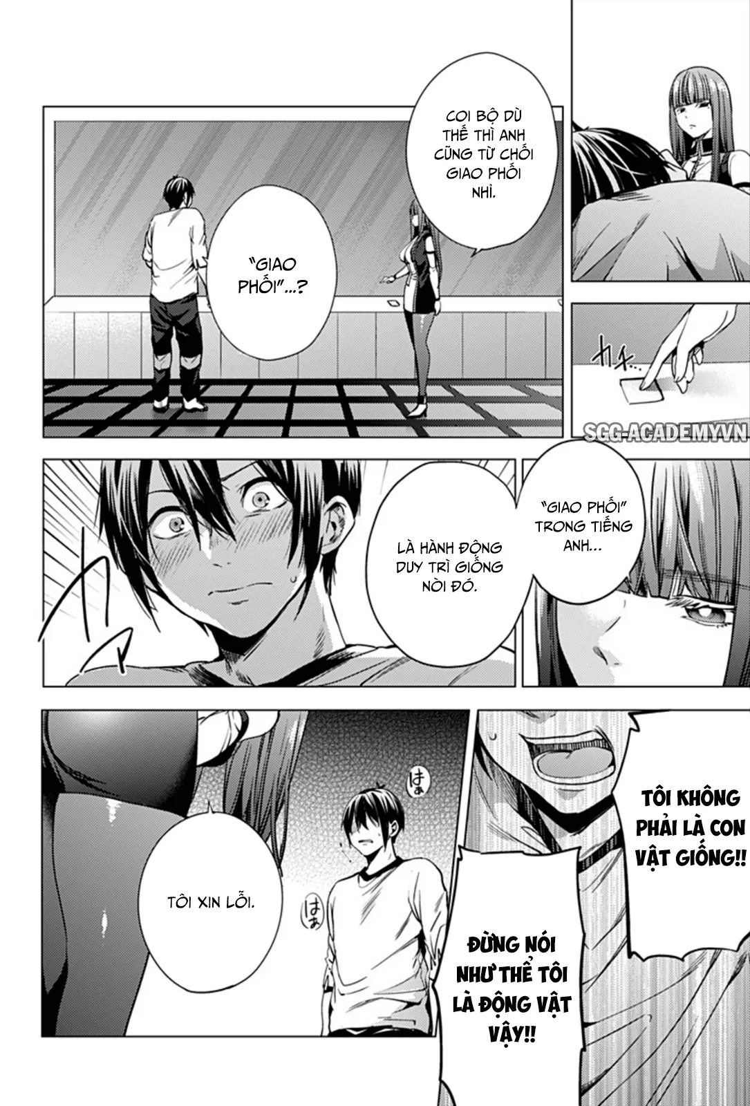 HentaiVN.net - Ảnh 17 - Dàn Harem Cuối Cùng [Shumatsu no harem; World's End Harem; 終末のハーレム] - Chap 3