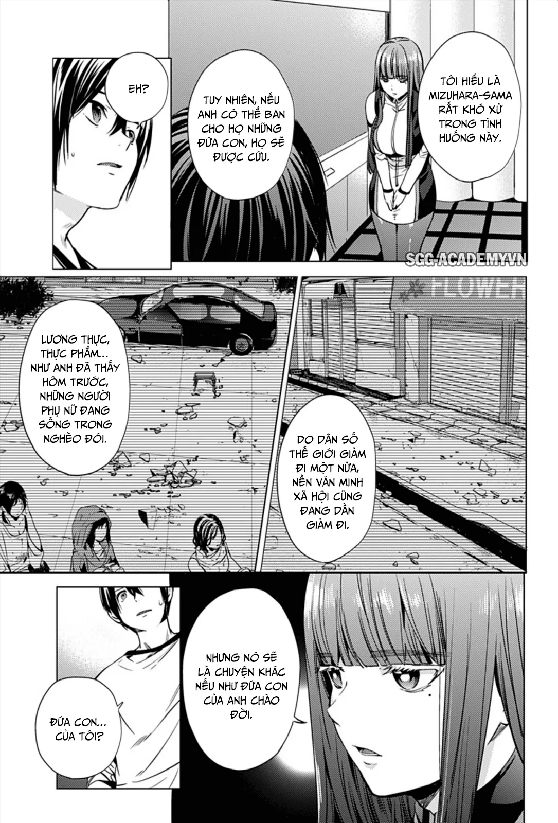 HentaiVN.net - Ảnh 18 - Dàn Harem Cuối Cùng [Shumatsu no harem; World's End Harem; 終末のハーレム] - Chap 3