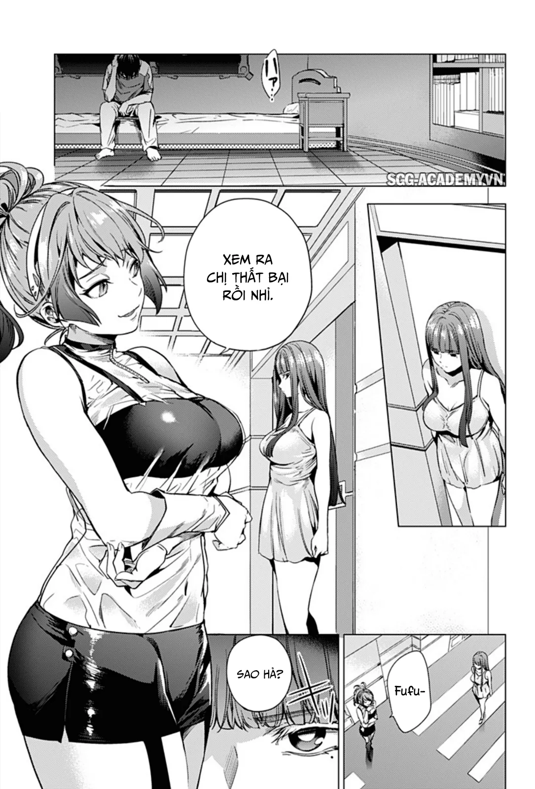 HentaiVN.net - Ảnh 7 - Dàn Harem Cuối Cùng [Shumatsu no harem; World's End Harem; 終末のハーレム] - Chap 3