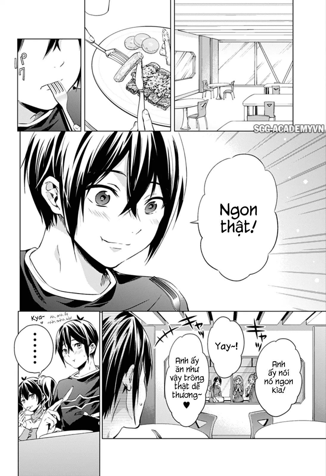 HentaiVN.net - Ảnh 11 - Dàn Harem Cuối Cùng [Shumatsu no harem; World's End Harem; 終末のハーレム] - Chap 4