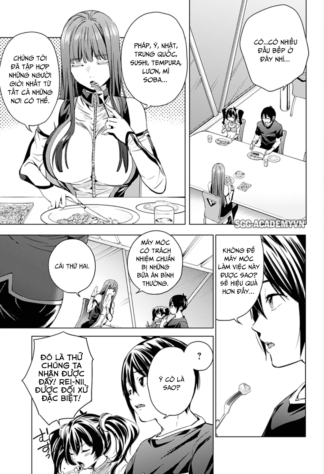 HentaiVN.net - Ảnh 12 - Dàn Harem Cuối Cùng [Shumatsu no harem; World's End Harem; 終末のハーレム] - Chap 4