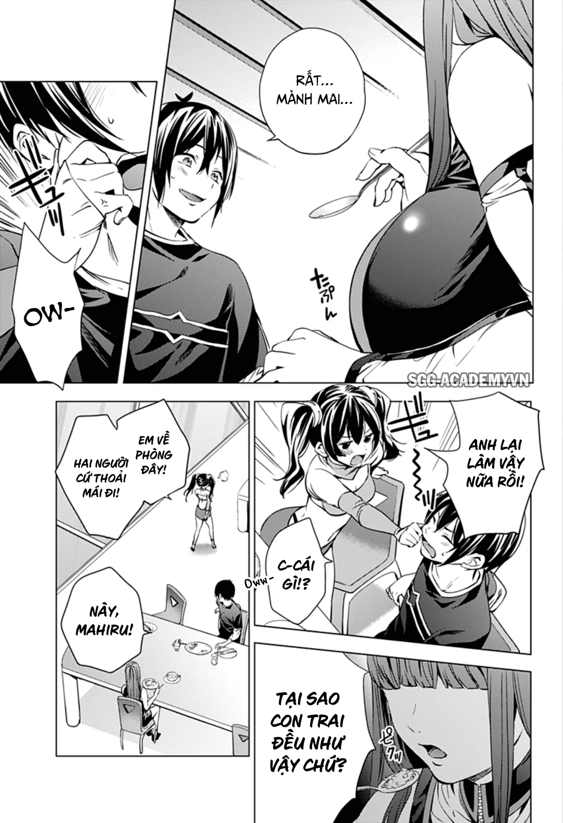 HentaiVN.net - Ảnh 14 - Dàn Harem Cuối Cùng [Shumatsu no harem; World's End Harem; 終末のハーレム] - Chap 4