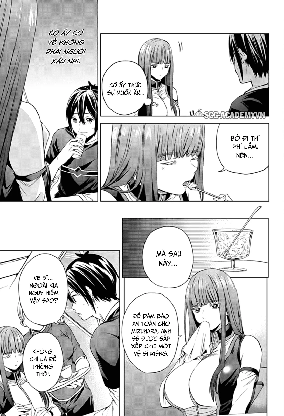 HentaiVN.net - Ảnh 16 - Dàn Harem Cuối Cùng [Shumatsu no harem; World's End Harem; 終末のハーレム] - Chap 4