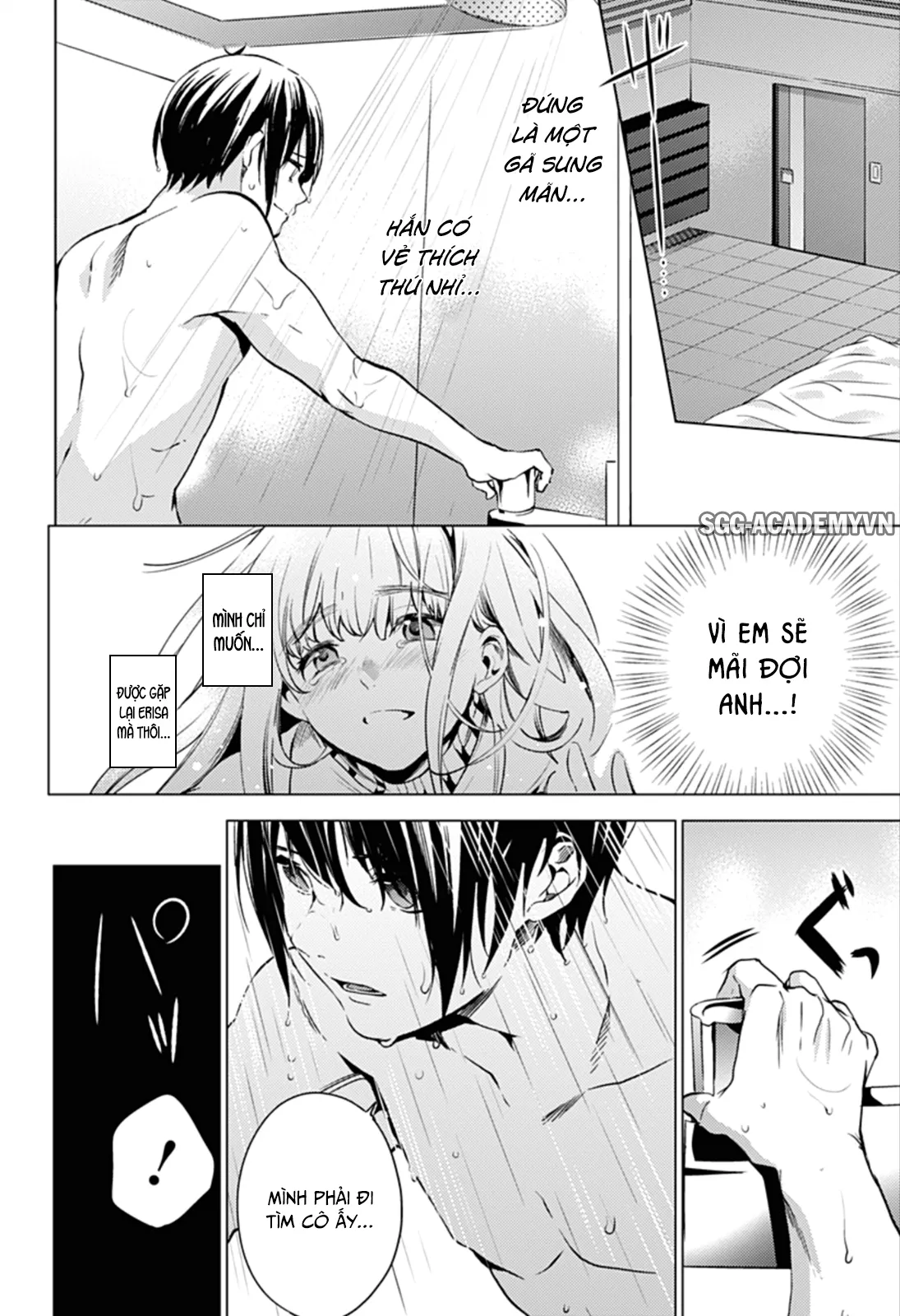 HentaiVN.net - Ảnh 23 - Dàn Harem Cuối Cùng [Shumatsu no harem; World's End Harem; 終末のハーレム] - Chap 4