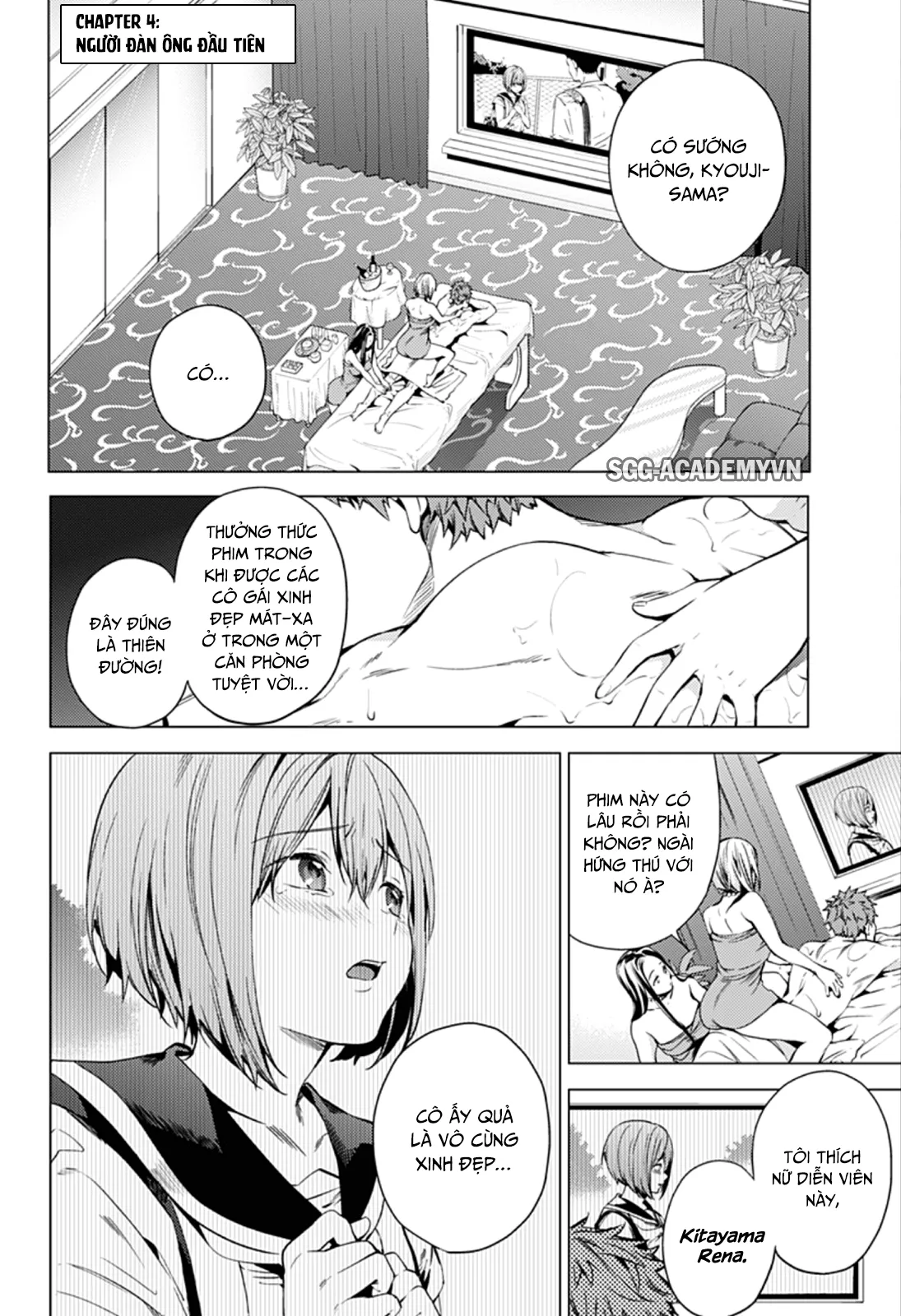 HentaiVN.net - Ảnh 5 - Dàn Harem Cuối Cùng [Shumatsu no harem; World's End Harem; 終末のハーレム] - Chap 4