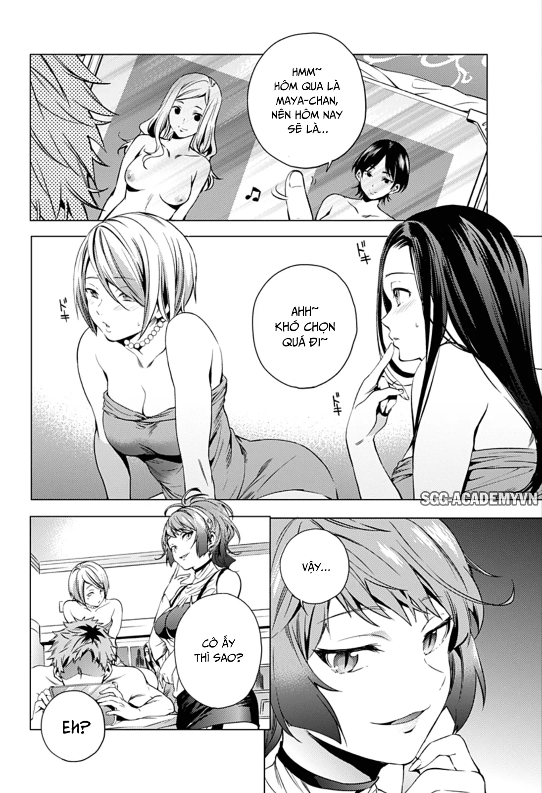 HentaiVN.net - Ảnh 7 - Dàn Harem Cuối Cùng [Shumatsu no harem; World's End Harem; 終末のハーレム] - Chap 4