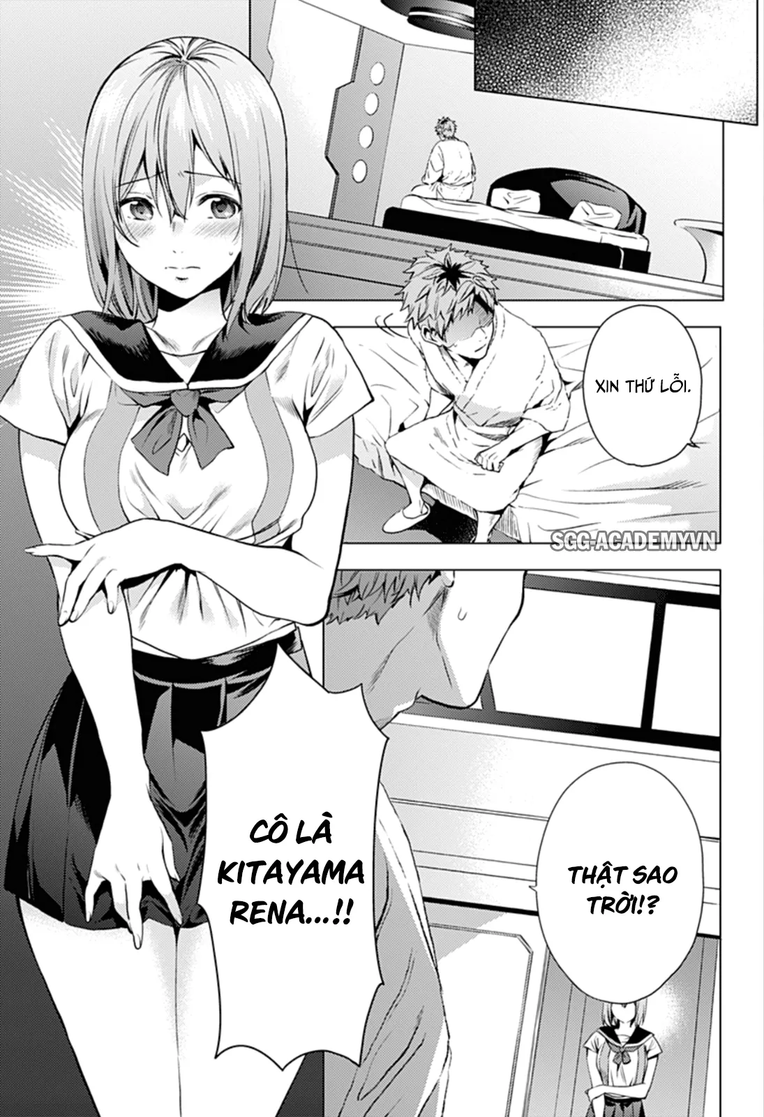 HentaiVN.net - Ảnh 8 - Dàn Harem Cuối Cùng [Shumatsu no harem; World's End Harem; 終末のハーレム] - Chap 4