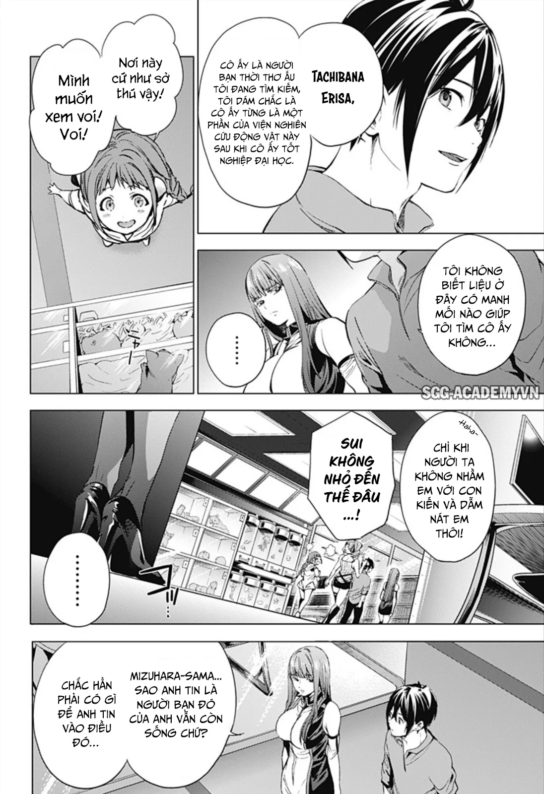 HentaiVN.net - Ảnh 18 - Dàn Harem Cuối Cùng [Shumatsu no harem; World's End Harem; 終末のハーレム] - Chap 5