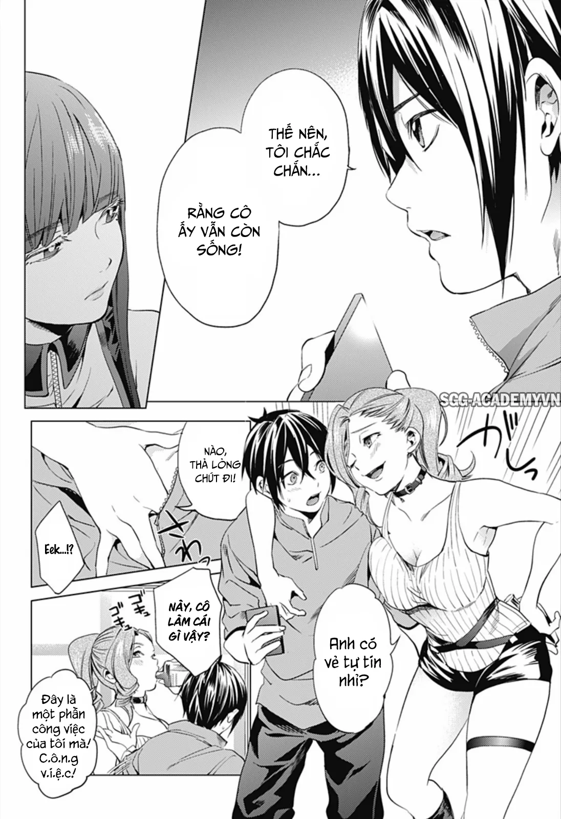 HentaiVN.net - Ảnh 20 - Dàn Harem Cuối Cùng [Shumatsu no harem; World's End Harem; 終末のハーレム] - Chap 5
