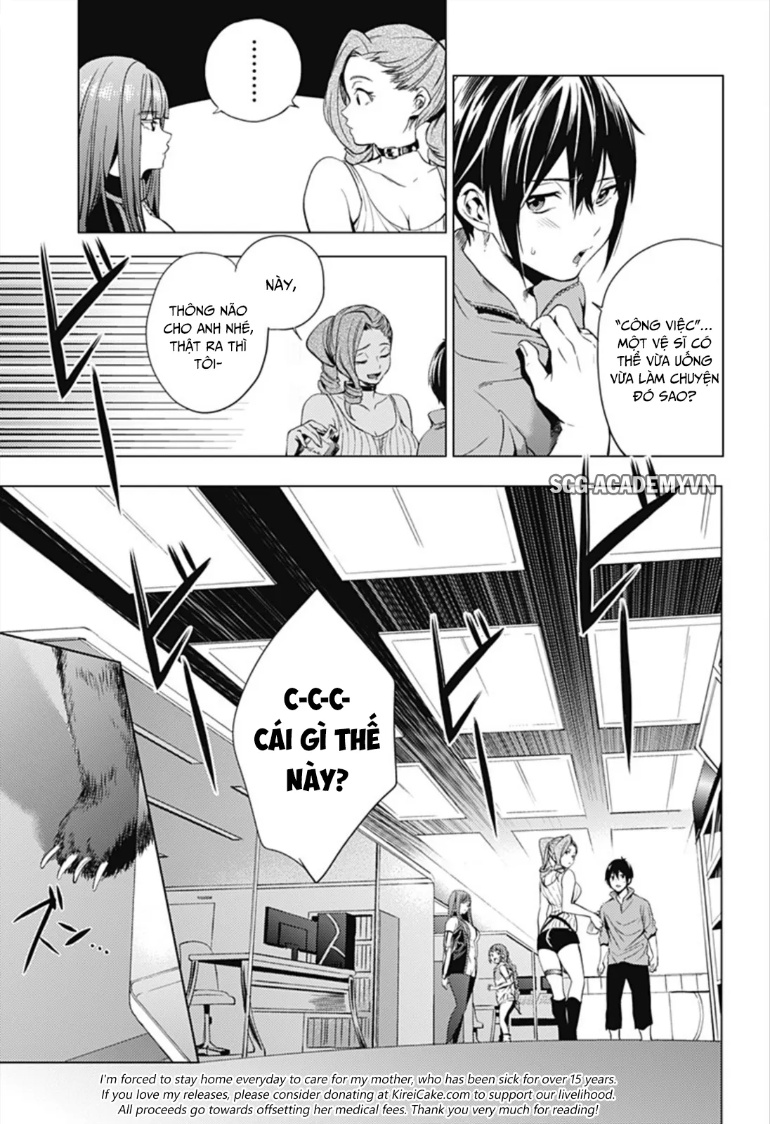 HentaiVN.net - Ảnh 21 - Dàn Harem Cuối Cùng [Shumatsu no harem; World's End Harem; 終末のハーレム] - Chap 5