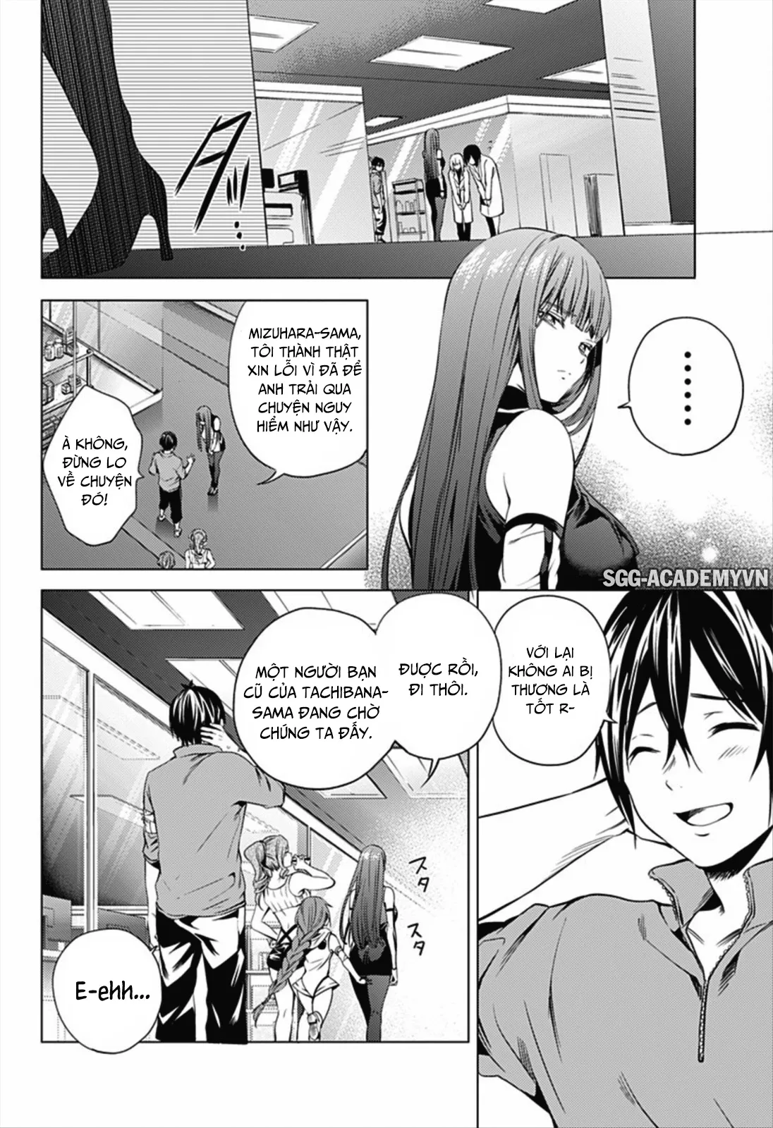 HentaiVN.net - Ảnh 10 - Dàn Harem Cuối Cùng [Shumatsu no harem; World's End Harem; 終末のハーレム] - Chap 6