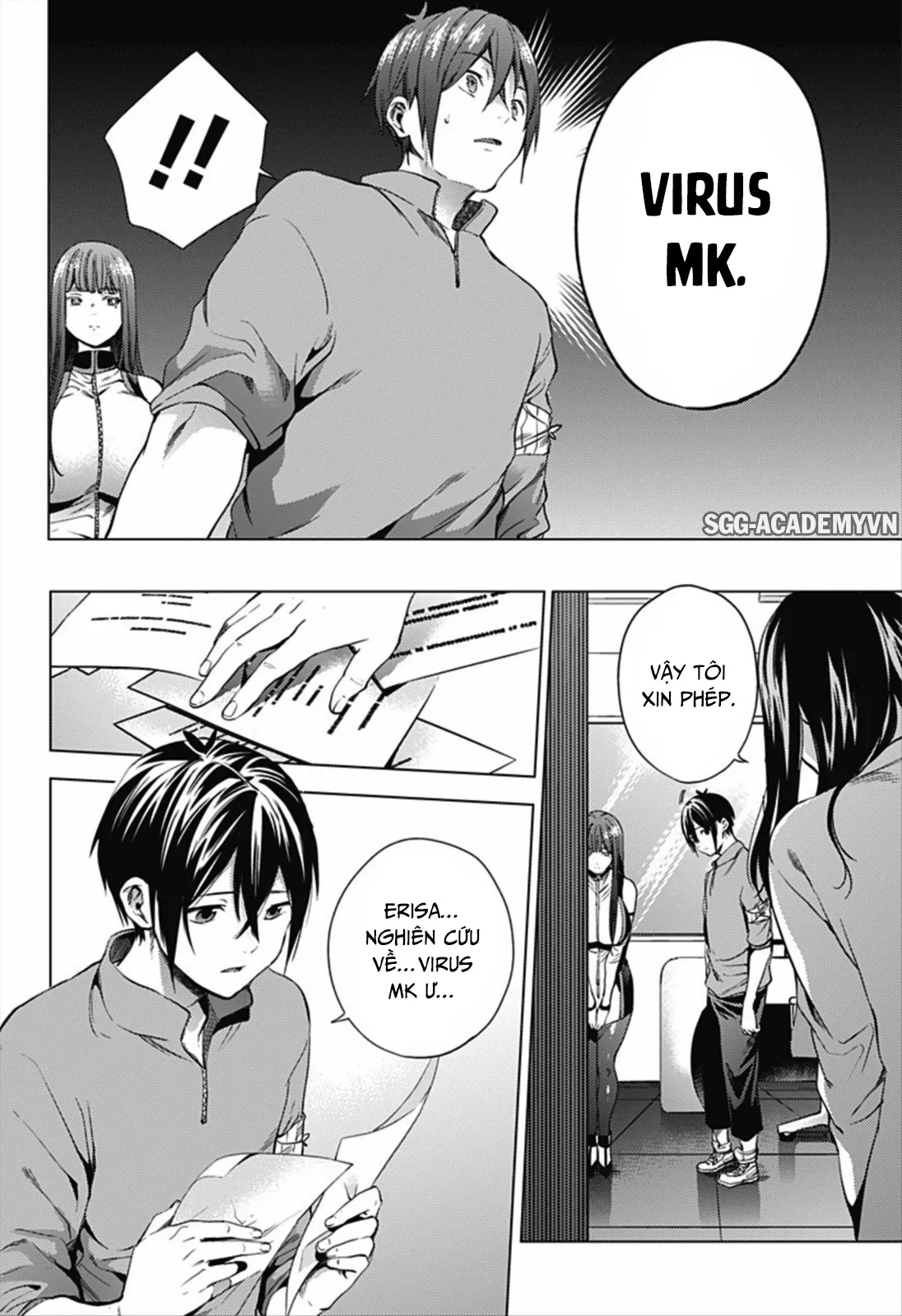 HentaiVN.net - Ảnh 14 - Dàn Harem Cuối Cùng [Shumatsu no harem; World's End Harem; 終末のハーレム] - Chap 6