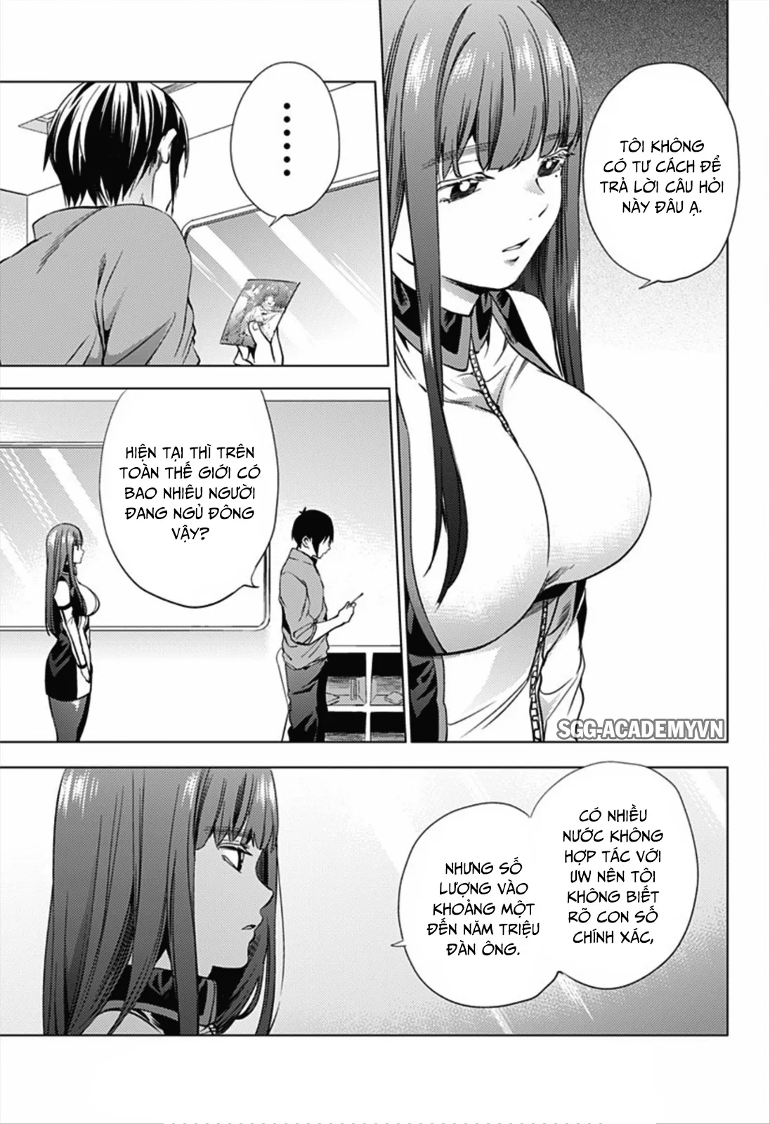 HentaiVN.net - Ảnh 23 - Dàn Harem Cuối Cùng [Shumatsu no harem; World's End Harem; 終末のハーレム] - Chap 6