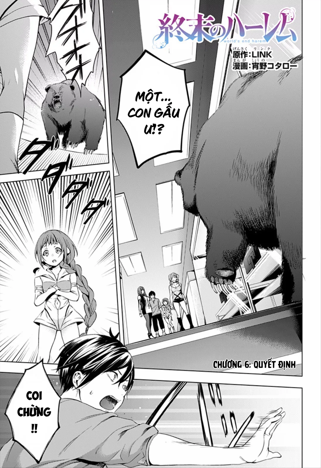 HentaiVN.net - Ảnh 3 - Dàn Harem Cuối Cùng [Shumatsu no harem; World's End Harem; 終末のハーレム] - Chap 6