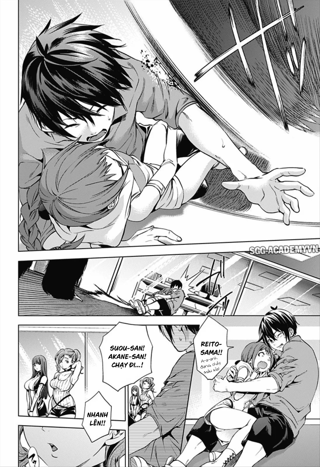 HentaiVN.net - Ảnh 4 - Dàn Harem Cuối Cùng [Shumatsu no harem; World's End Harem; 終末のハーレム] - Chap 6