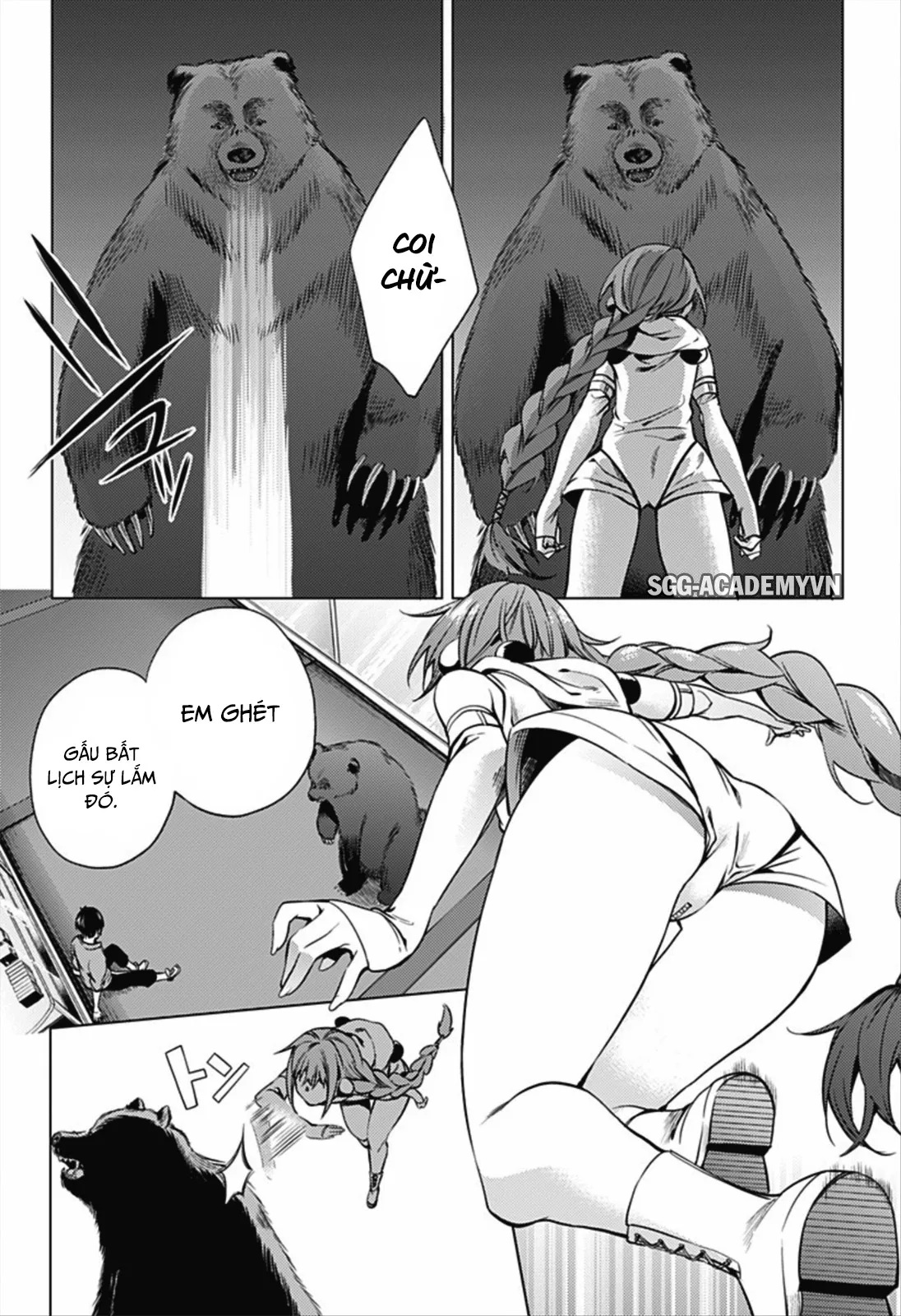 HentaiVN.net - Ảnh 6 - Dàn Harem Cuối Cùng [Shumatsu no harem; World's End Harem; 終末のハーレム] - Chap 6