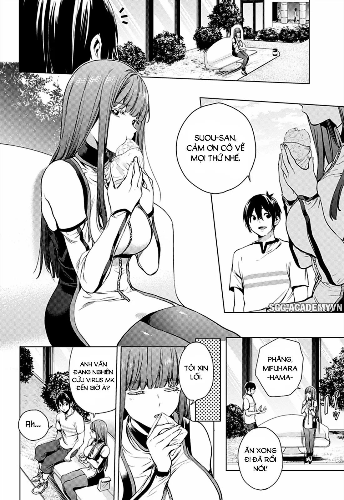 HentaiVN.net - Ảnh 13 - Dàn Harem Cuối Cùng [Shumatsu no harem; World's End Harem; 終末のハーレム] - Chap 7