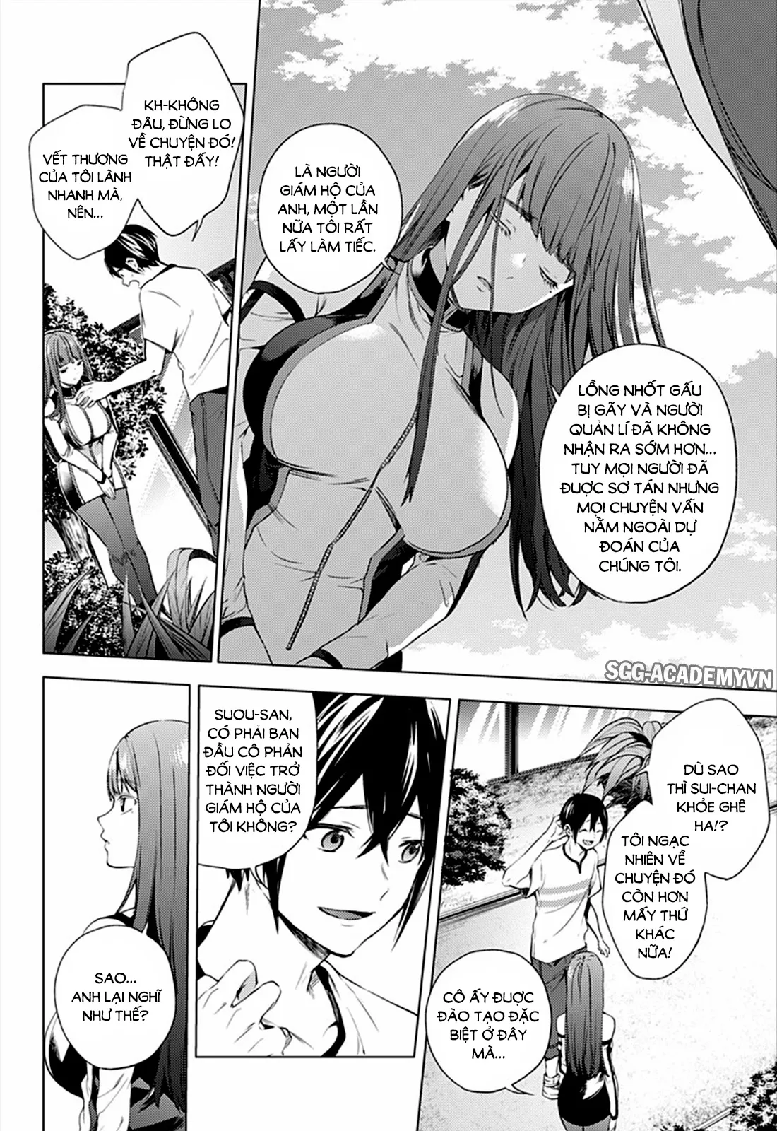 HentaiVN.net - Ảnh 17 - Dàn Harem Cuối Cùng [Shumatsu no harem; World's End Harem; 終末のハーレム] - Chap 7