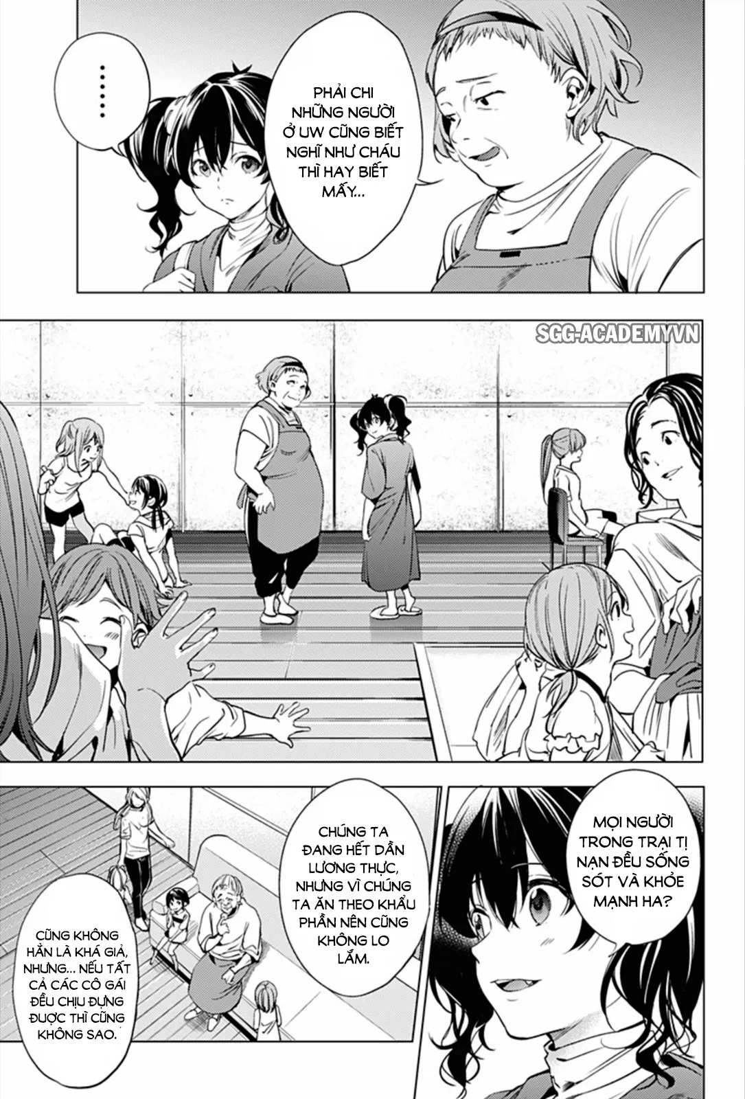 HentaiVN.net - Ảnh 10 - Dàn Harem Cuối Cùng [Shumatsu no harem; World's End Harem; 終末のハーレム] - Chap 8