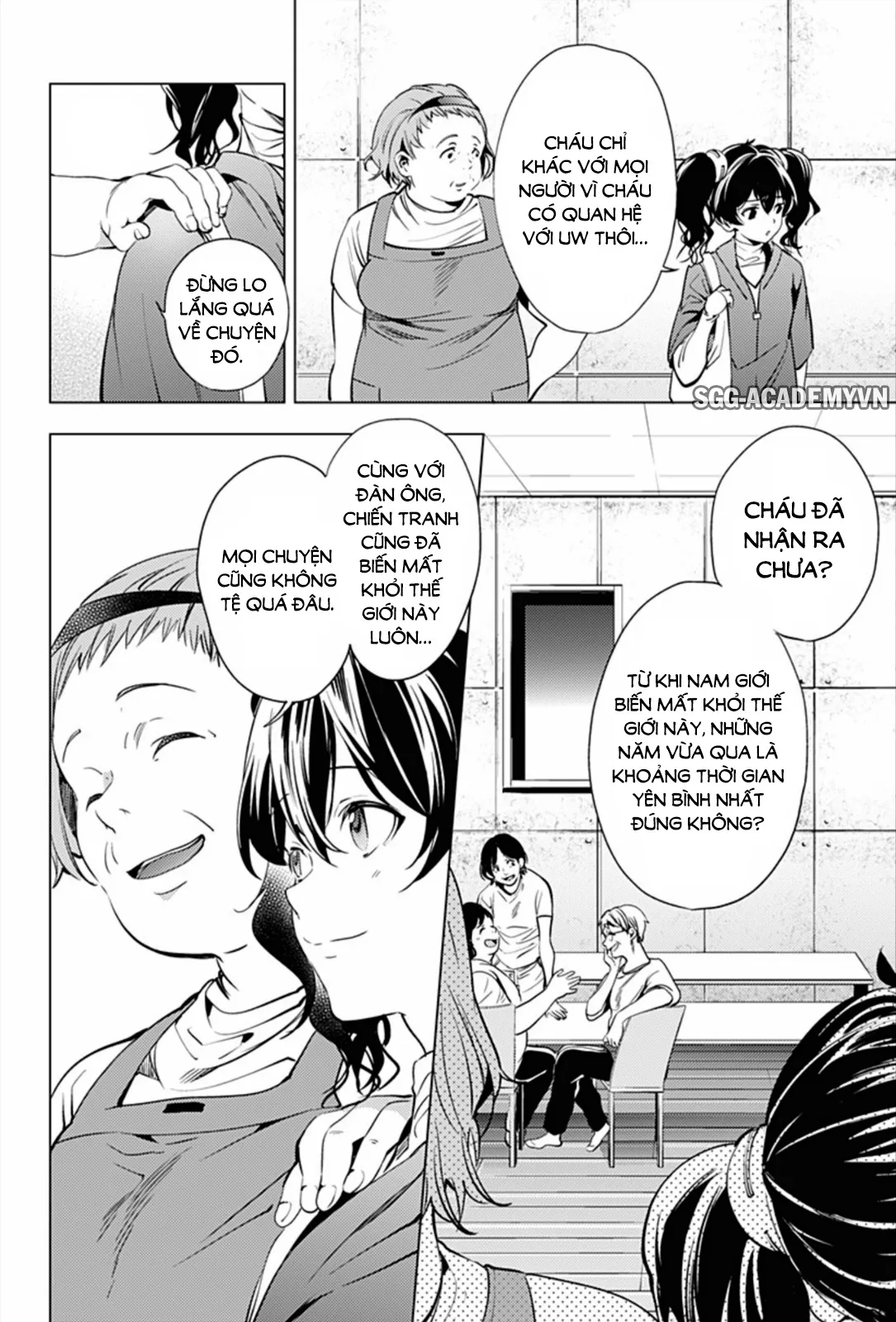 HentaiVN.net - Ảnh 11 - Dàn Harem Cuối Cùng [Shumatsu no harem; World's End Harem; 終末のハーレム] - Chap 8