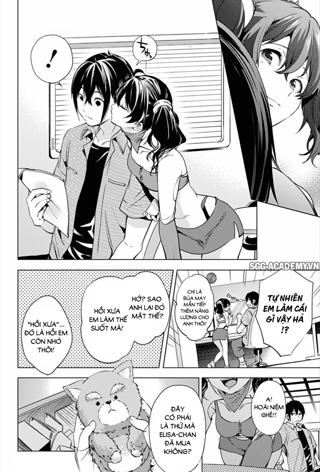 HentaiVN.net - Ảnh 17 - Dàn Harem Cuối Cùng [Shumatsu no harem; World's End Harem; 終末のハーレム] - Chap 8