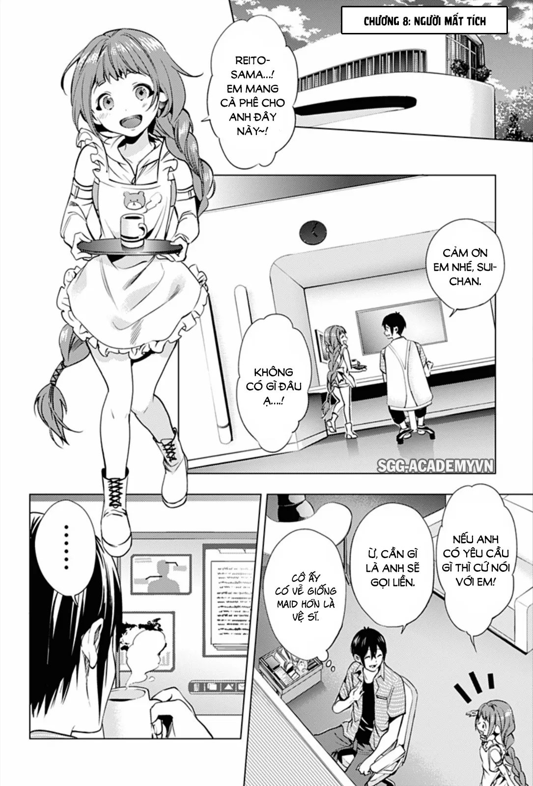 HentaiVN.net - Ảnh 7 - Dàn Harem Cuối Cùng [Shumatsu no harem; World's End Harem; 終末のハーレム] - Chap 8