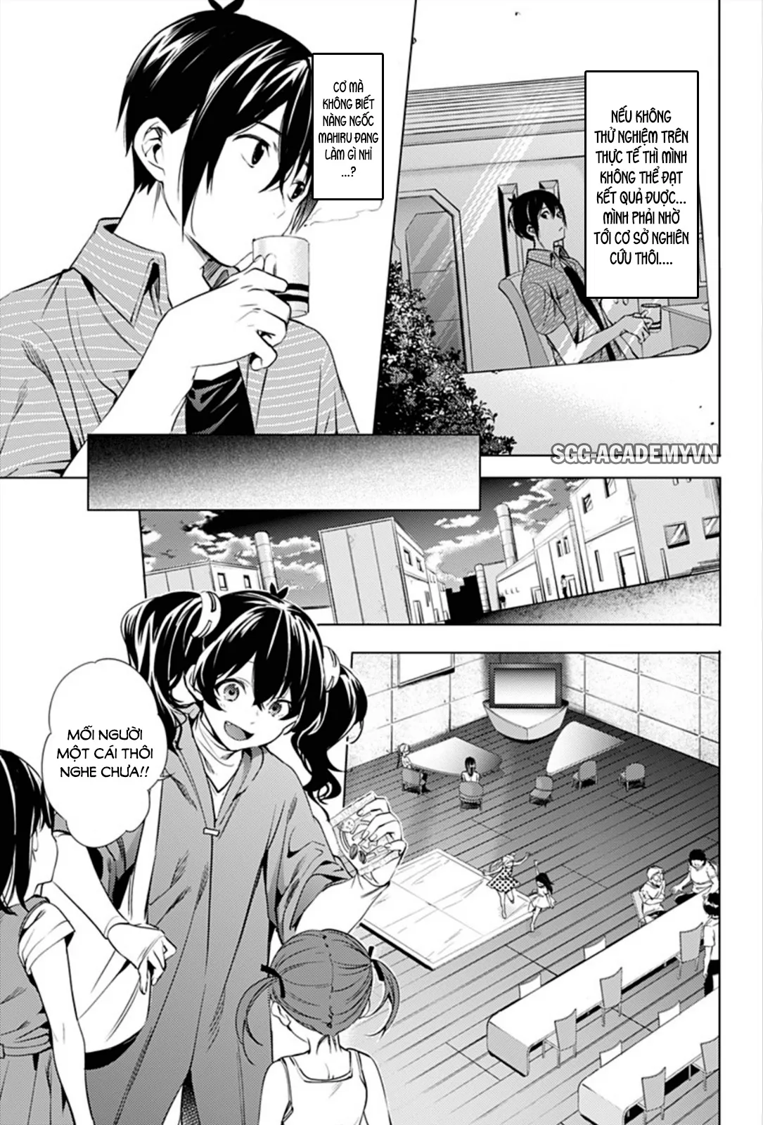 HentaiVN.net - Ảnh 8 - Dàn Harem Cuối Cùng [Shumatsu no harem; World's End Harem; 終末のハーレム] - Chap 8