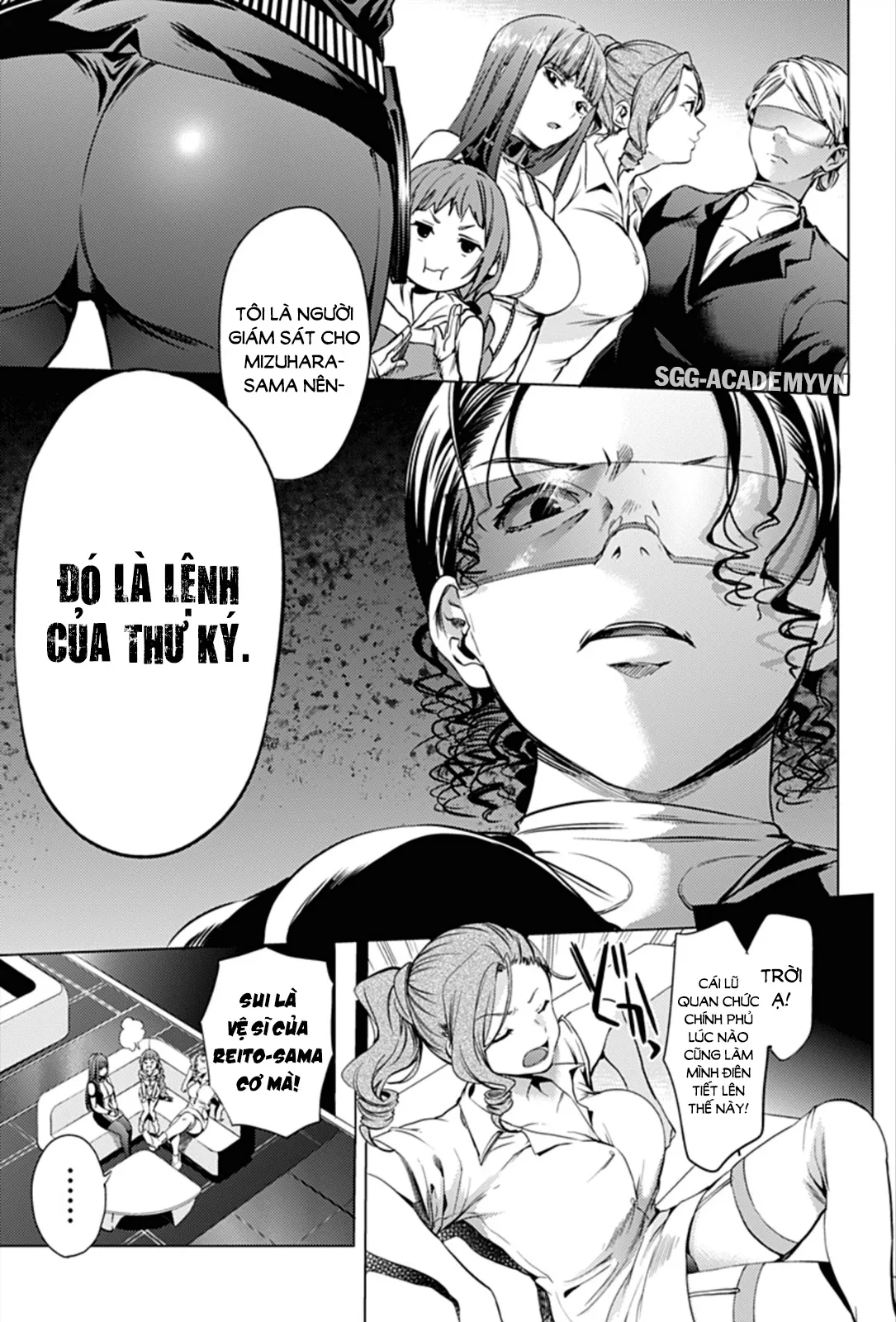 HentaiVN.net - Ảnh 13 - Dàn Harem Cuối Cùng [Shumatsu no harem; World's End Harem; 終末のハーレム] - Chap 9