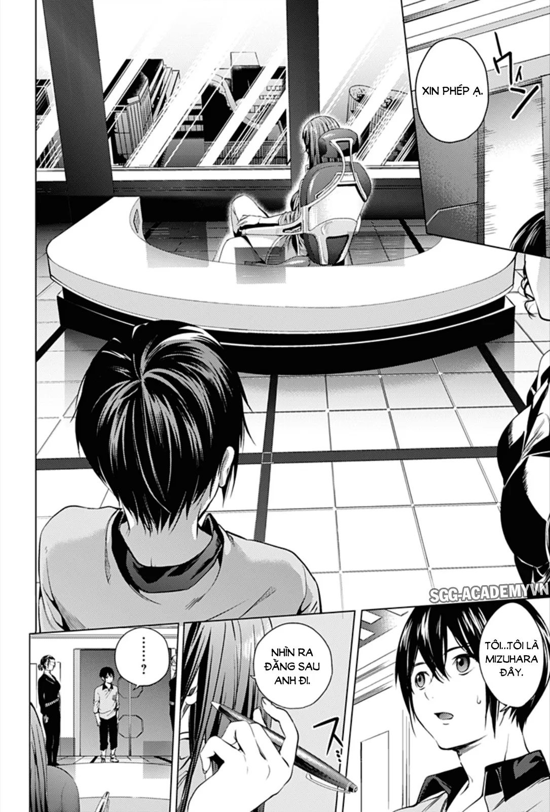 HentaiVN.net - Ảnh 14 - Dàn Harem Cuối Cùng [Shumatsu no harem; World's End Harem; 終末のハーレム] - Chap 9
