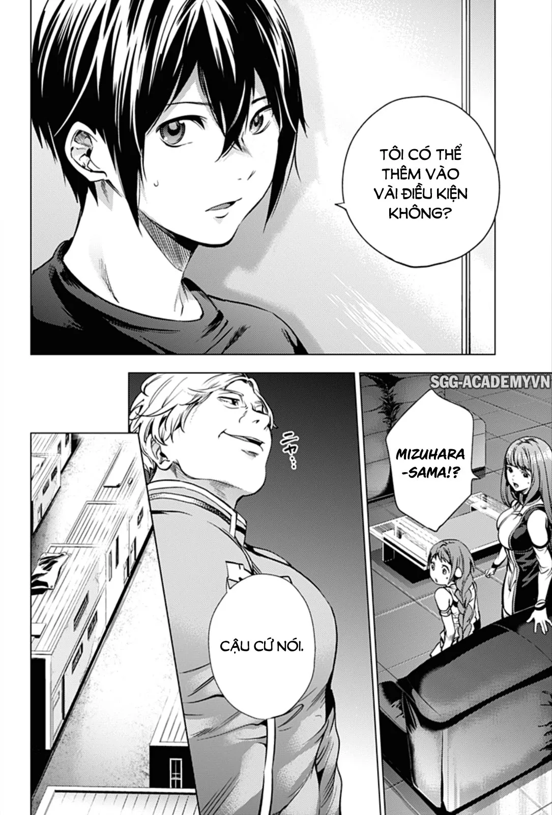 HentaiVN.net - Ảnh 18 - Dàn Harem Cuối Cùng [Shumatsu no harem; World's End Harem; 終末のハーレム] - Chap 10
