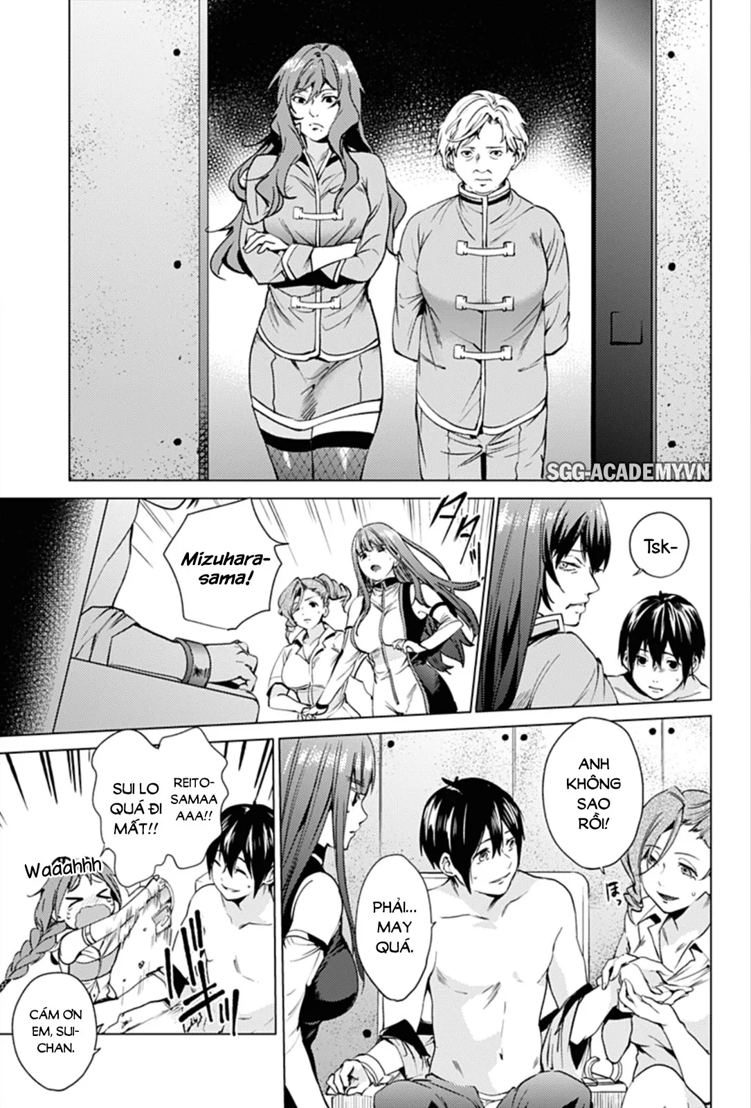 HentaiVN.net - Ảnh 9 - Dàn Harem Cuối Cùng [Shumatsu no harem; World's End Harem; 終末のハーレム] - Chap 10